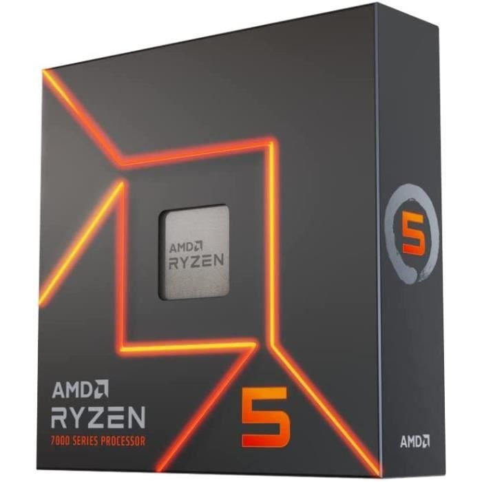 Processeur - AMD - Ryzen 5 7600X - Socket AM5 - 4,5Ghz - Cdiscount  Informatique