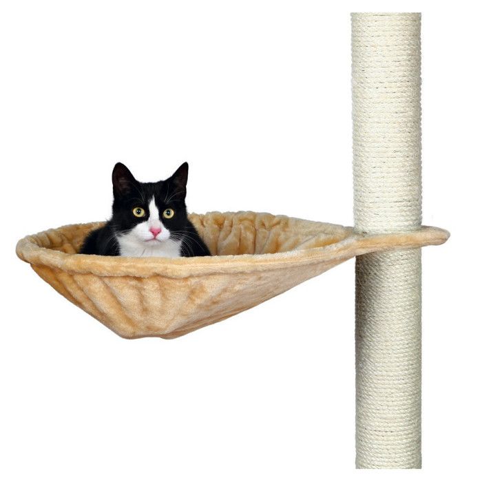 Comparer les prix de ø 45 cm Nid douillet XL de remplacement pour arbre à chat - animallparadise 48 Beige