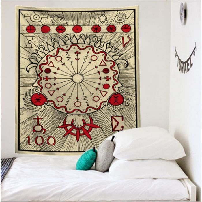 remember Me Onset Version Couleur 1 - Mandala Tarot Carte Motif Couverture Tapisserie Tenture  Murale Tapisseries Chambre Couvre-Lit Jeter Soleil Lune - Cdiscount  Bricolage