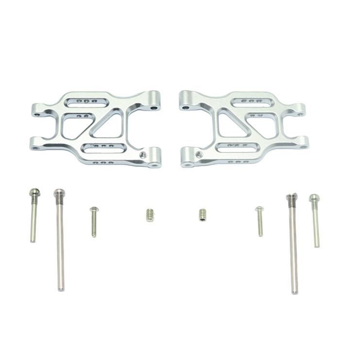 Jeu De Bras De Suspension Inférieurs Arrière En Aluminium Pour Tamiya TT-02 / TT-02D / TT-02RR - Échelle 1:10 - Neuf