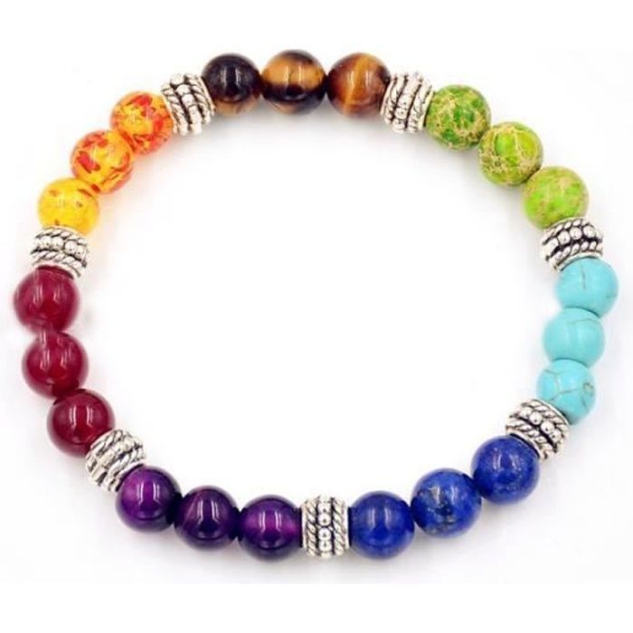 Bracelet 7 Chakras Pierres Fines Et Metal Argente Multicolore Achat Vente Bracelet Gourmette Bracelet 7 Chakras Pierres Femme Adulte Cd Bracelet 7 Chakras Pierres Fines Et Metal Argente Multicolore Achat Vente Bracelet Gourmette Bracelet 7 Chakras Pierres Femme Adulte Cd