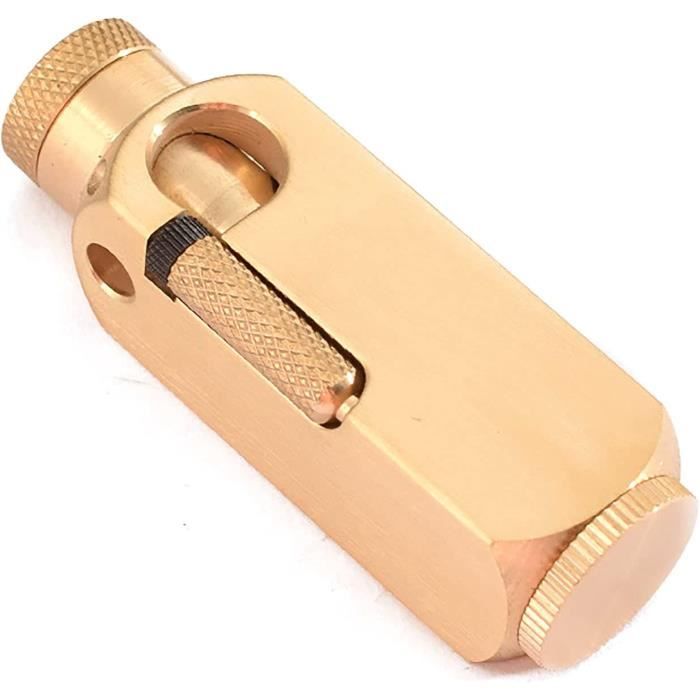 Briquet à kérosène créatif en laiton rare, catapulte d