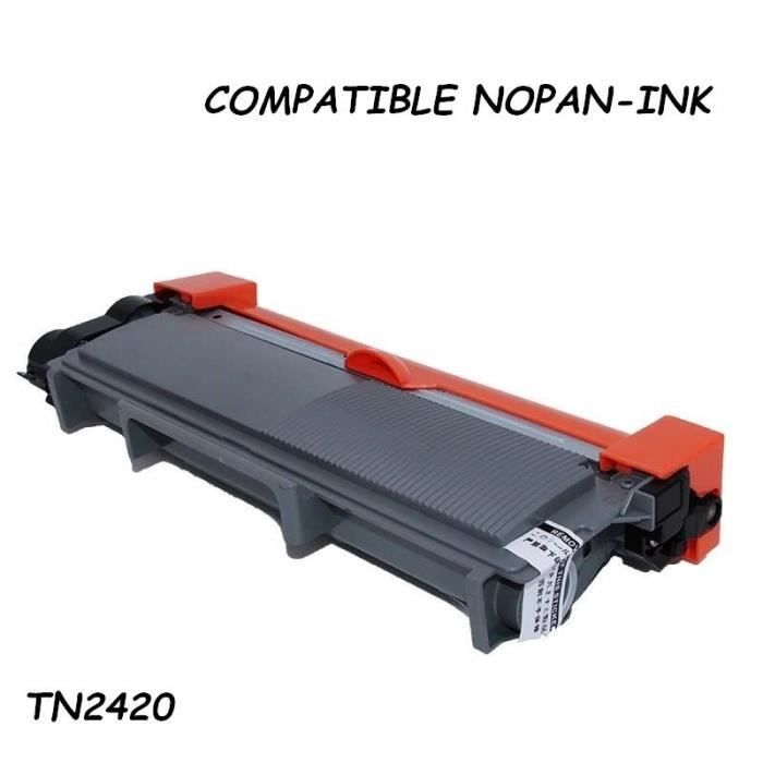 Cartouche de toner compatible TN2420 pour Brother HL-L2350DW HL-L2375DW  avec puce - Cdiscount Informatique