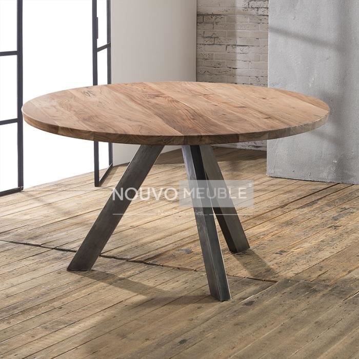 Table Ronde Bois Massif