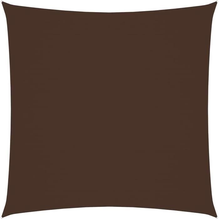 Voile De Parasol Tissu Oxford Triangulaire 5x5x5 M Anthracite VidaXL | Leroy Merlin