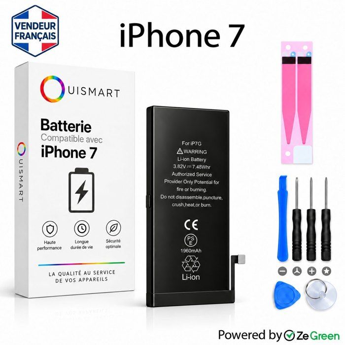 Batterie Interne Neuve Pour IPhone 14 Pro - OuiSmart Avec Outils De Remplacement