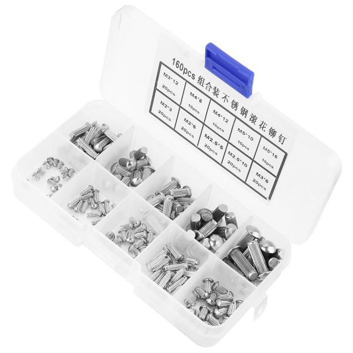 Kit de rivets solides Ensemble de rivets Outil de rivet, Rivet, Accueil ...
