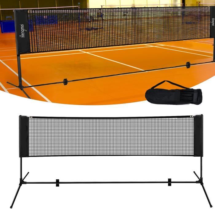 équipement Jeu Balle Familial Filet Multisport Apollo - Badminton, Volley, Football Réglable En Hauteur Filet Badminton Volley Réglable Apollo