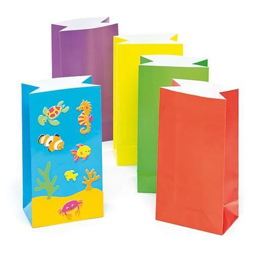 Baker Ross Lot De 10 Pochettes-Surprise Papier à Décorer - 25x13cm - Idée Cadeau Creative