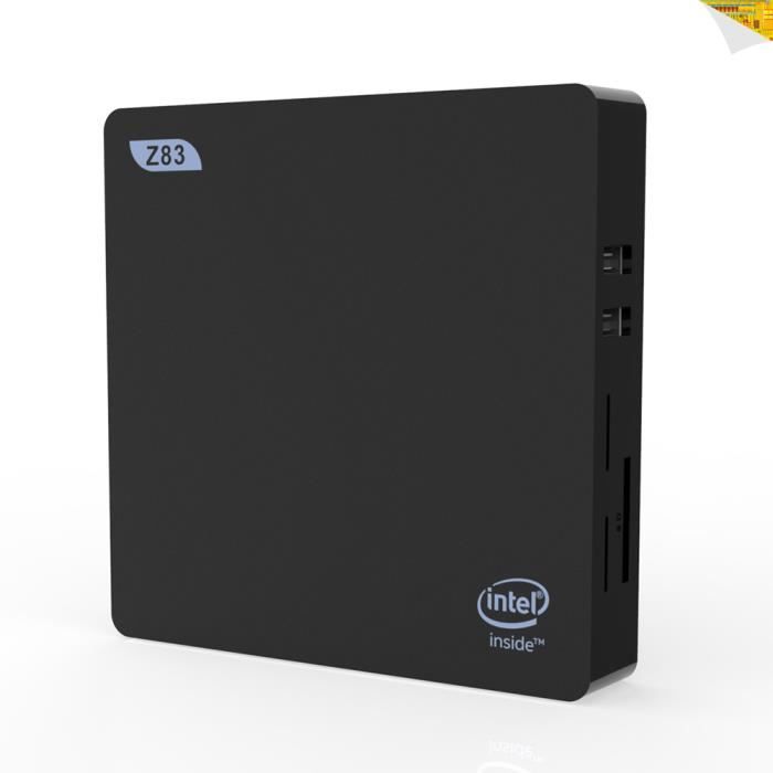 Vente Ordinateur de bureau BEELINK Z83V MINI PC 4 + 64 Go Noir pas cher Vente Ordinateur de bureau BEELINK Z83V MINI PC 4 + 64 Go Noir pas cher