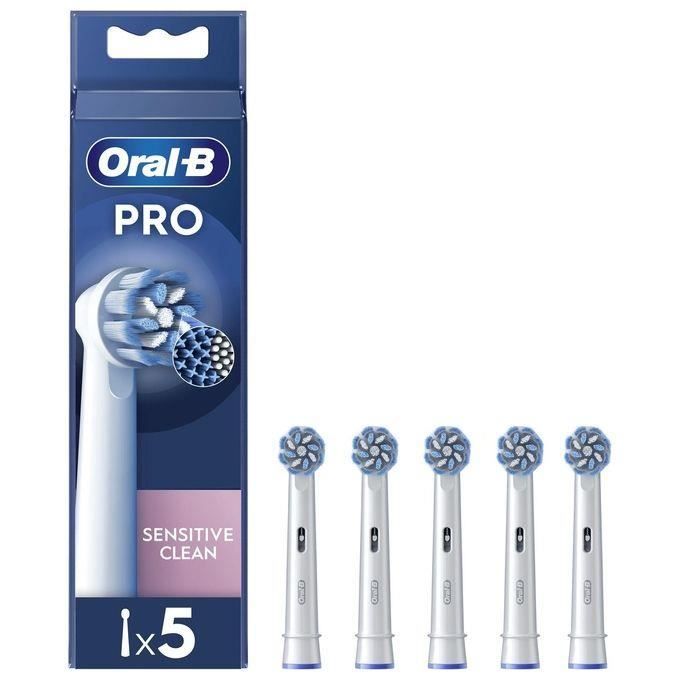 Oral B Têtes de rechange Pro Sensitive Clean 5 têtes de rechange - vue 1