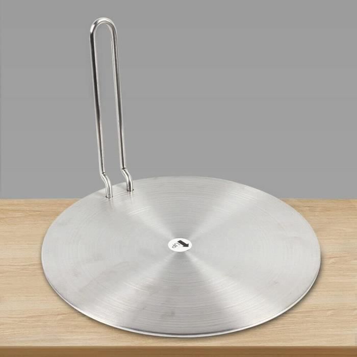 MONOO Adaptateur Induction / Plaque d'Adaptation - Acier Inoxydable - ø 24 cm