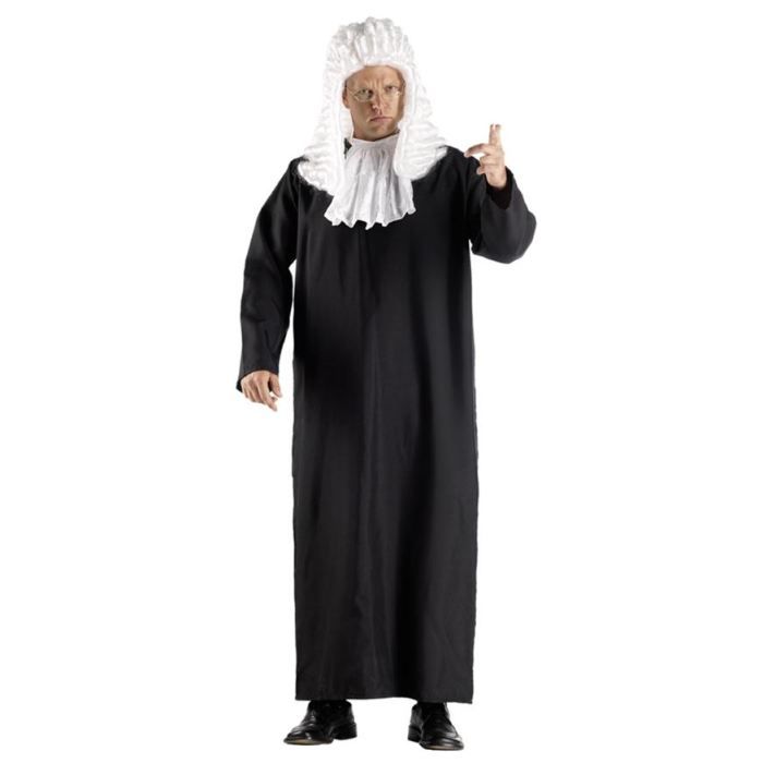 Deguisement Juge Standard Taille Unique Jusq Cdiscount Jeux Jouets