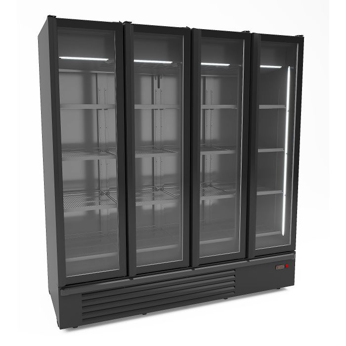 Armoire Réfrigérée Positive 3 Portes Vitrées Combisteel - 1065L, 1600x610x1973mm - R290, éclairage LED