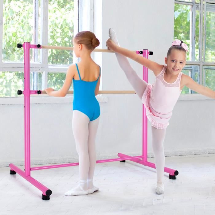Costway Enfants doubles barres horizontales gym maison réglable