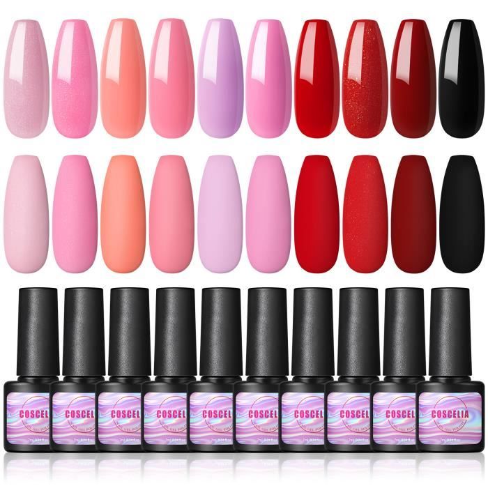 ColorMe Semi-permanenter Gel-Nagellack – 10 Ml, Vegan, HEMA-frei, UV/LED Aushärtbar, Langanhaltend