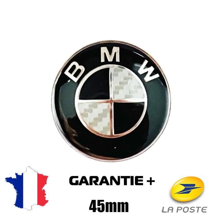Logo Embleme logo de volant 45mm bmw NOIR CARBONE FR stock