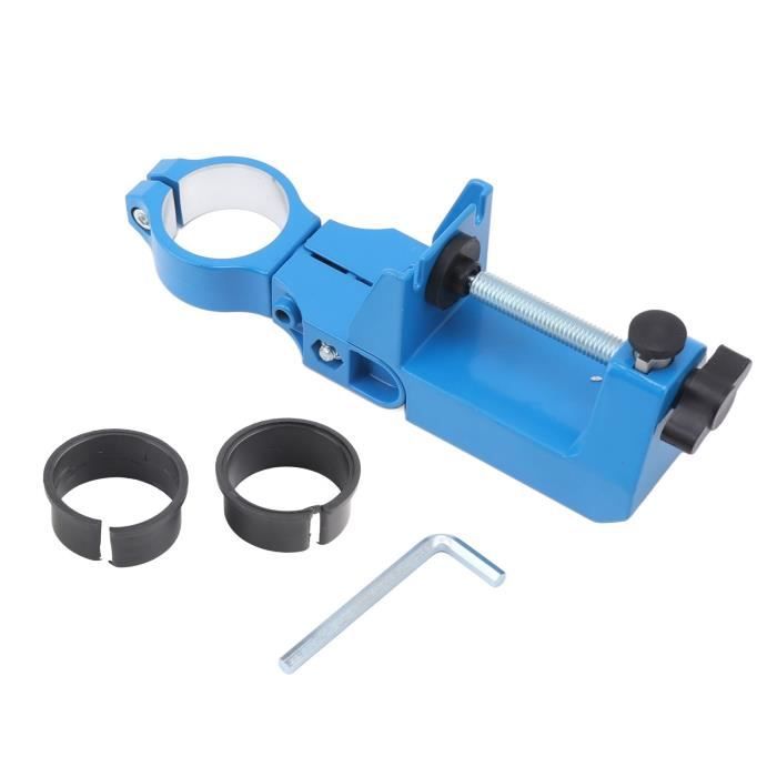 Colonne Support Perceuse Réglable Avec Mâchoires Plates - Serrage 43mm Pour Perçage Précis
