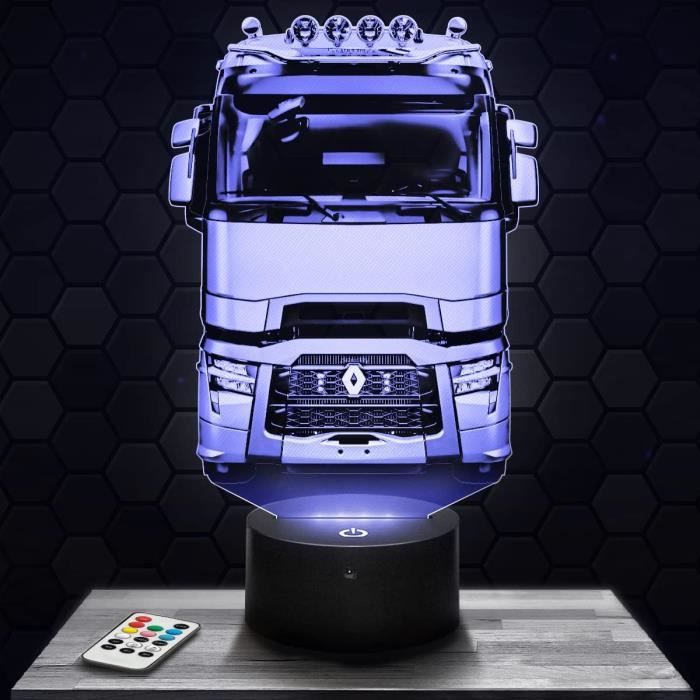 Lampe De Chevet 3D En Forme De Cheval Avec Télécommande 16 Couleurs