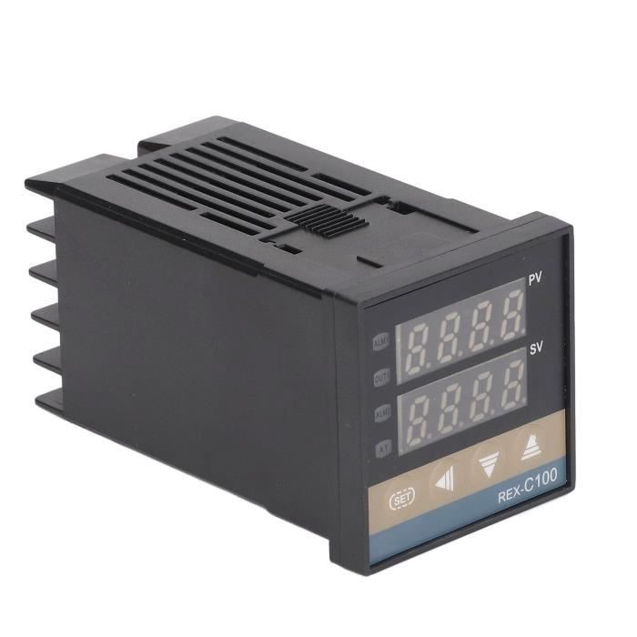 Contrôleur De Température PID REX-C100 + SSR 40A + Thermocouple K - Kit Complet 0-400°C