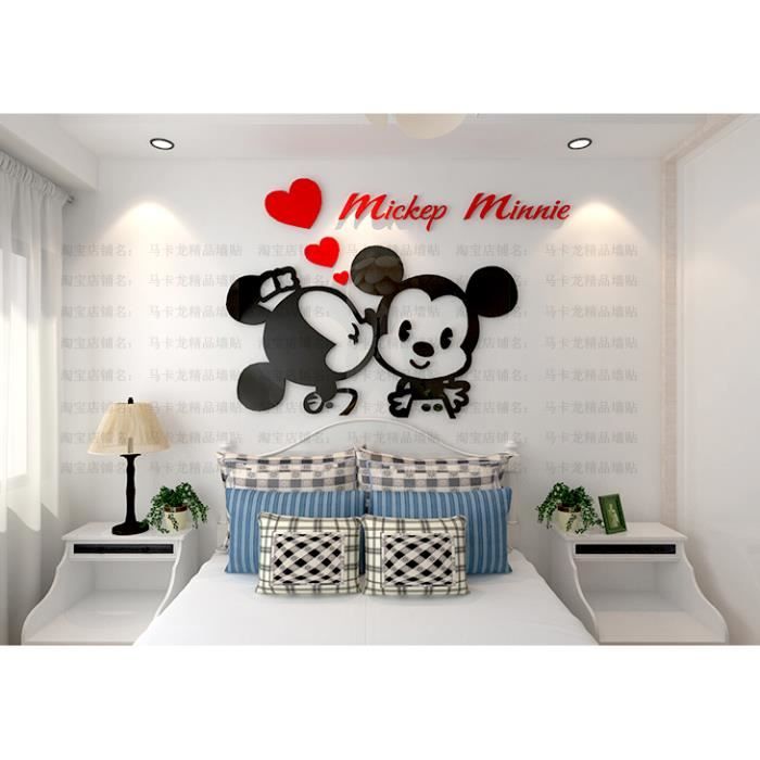 Cartoon Kids Minnie Et Mickey Mouse Stickers Muraux Chambre Bebe Et Enfants Decor Cartoon Chambre Produit Minnie Decoracion Del Hogar Decoracion Taronjagamesx Com
