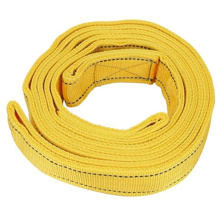 Sangle De Récupération Kinétique 20 Pieds - Indusafe - Avec Manille - Pour 4x4 & Remorquage