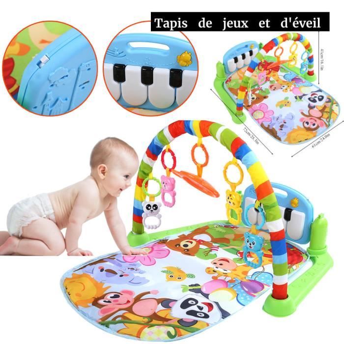 Liu Tapis De Jeux D Eveil Avec Centre D Activite Arche De Jeu Pour Nouveau Ne Pt32 Cdiscount Puericulture Eveil Bebe