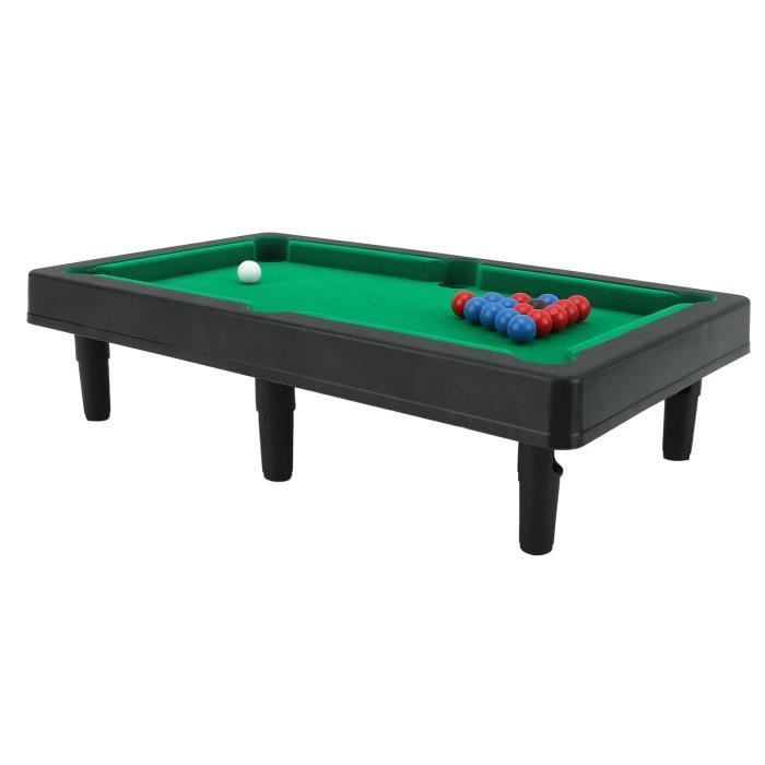 FYDUN Mini Table de Billard Compacte Jeu de Simulation Interactif pour Décoration de Bureau