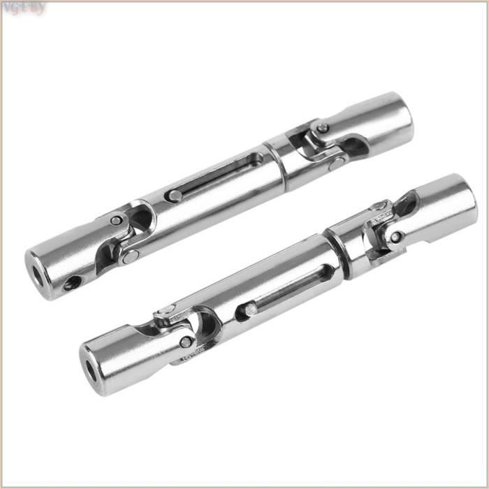 2 Arbres D'entraînement En Métal Pour Camion RC WPL 1/16 – Accessoires De Tuning Avec Vis Et Clé, Compatibles B-14 B-24 C-14 Etc.