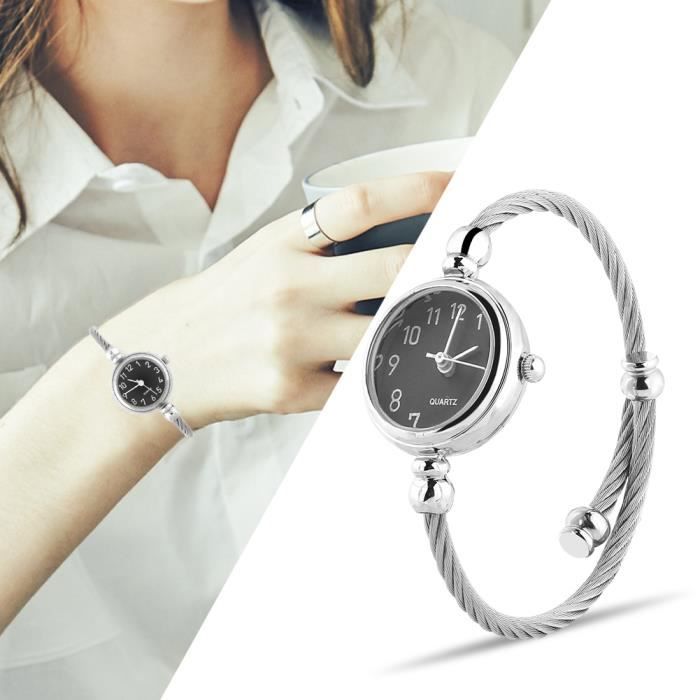 Montre Bracelet Yin Yang - Design Chinois Traditionnel - Cadran Rond Analogique - Alliage Léger - Cadeau élégant Et Original - 6