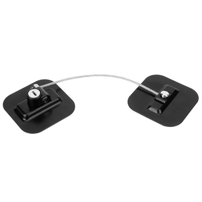 Câble De Sécurité Pour Ordinateur Portable Manhattan - 1,5 M, Acier, 2 Clés, Antivol
