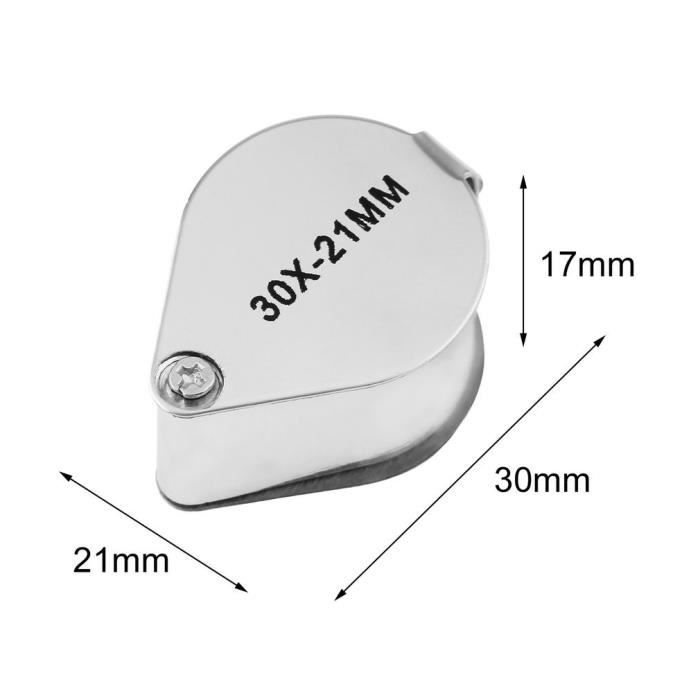 Lot De 10 Loupes De Bijoutier Lumineuses - Portables, Avec éclairage, Neuves