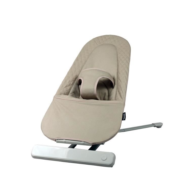 Transat balancelle design - BAMBISOL - 2 inclinaisons dassise - De la naissance à 9 kg - Beige