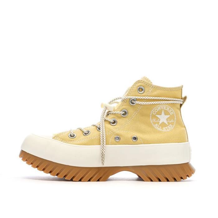 Converse Chaussures Femme CONVERSE A03500C Beige - Adulte - Textile - Plat - Lacets