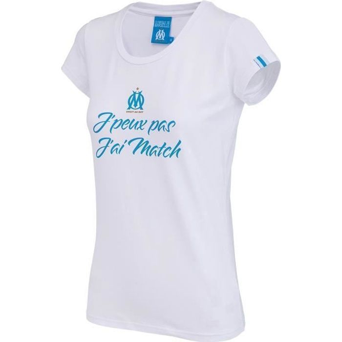 T shirt OM Collection officielle OLYMPIQUE DE MARSEILLE Femme