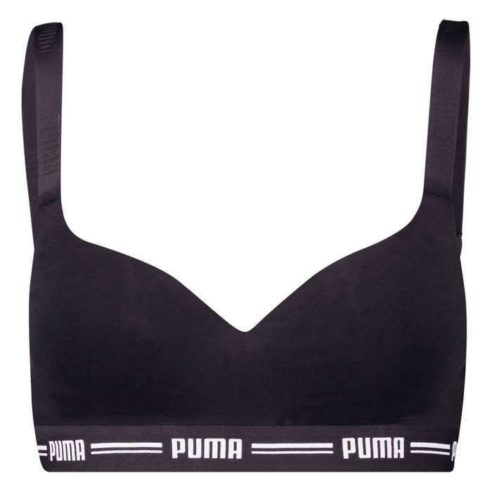 Brassière coton mélangé unie
