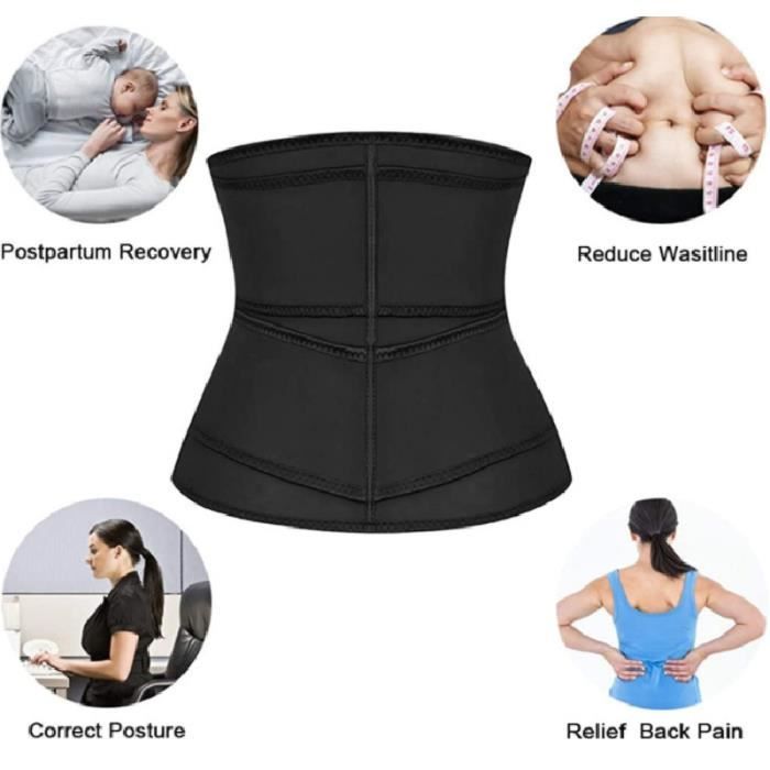 Body Contenant Modélisant Femme Doux Bodysuit Shapewear Body Noir