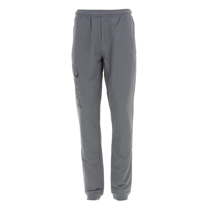 Pantalon de survêtement Sigma - Asics - Gris anthracite foncé - Taille élastique - Look sportif