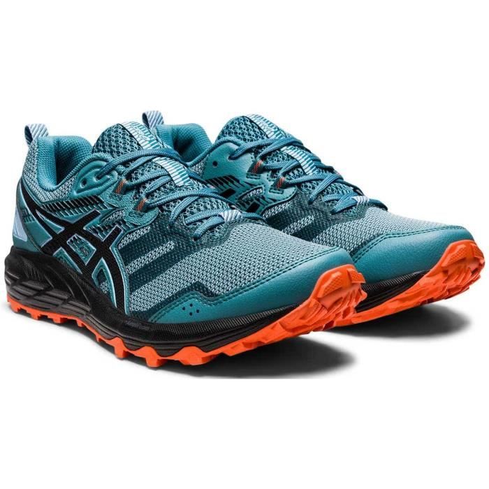 Chaussures de running - ASICS - Gel Sonoma 6 - Bleu - Mixte - Trail - Running - Régulier