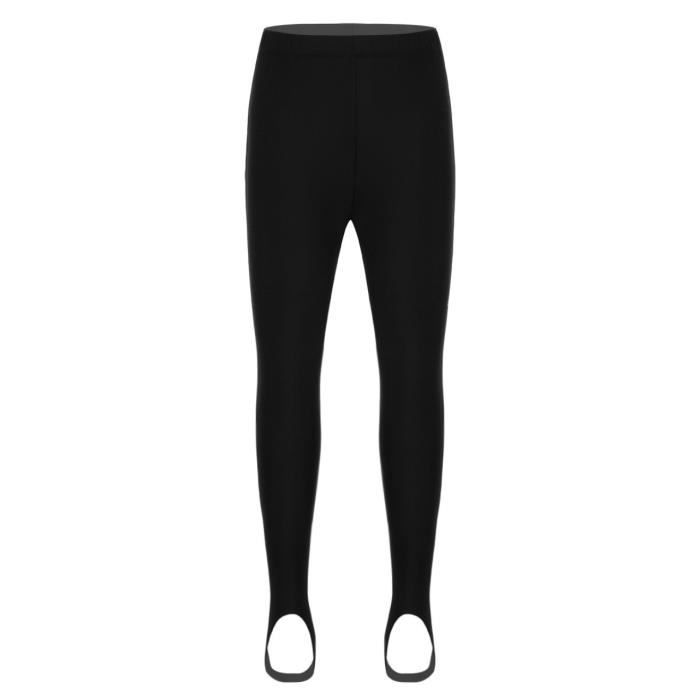 Collant Vert Enfant Inlzdz Enfant Fille Pantalon De Gymnastique Gym Rayé Pantalon De Patinage Artistique Ski Glace Legging Moulant Ajusté Slim Fit Collant Sport Fitness Yoga Pilates 6-16 Ans A Bleu Clair