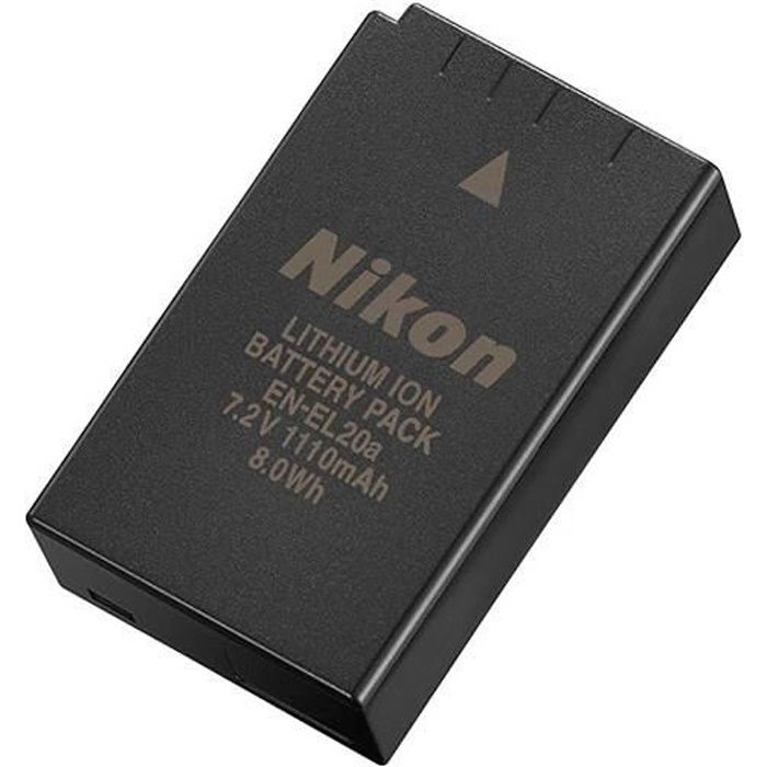 NIKON Batterie EN-EL20a - Compatible NIKON Bridge P950, P1000