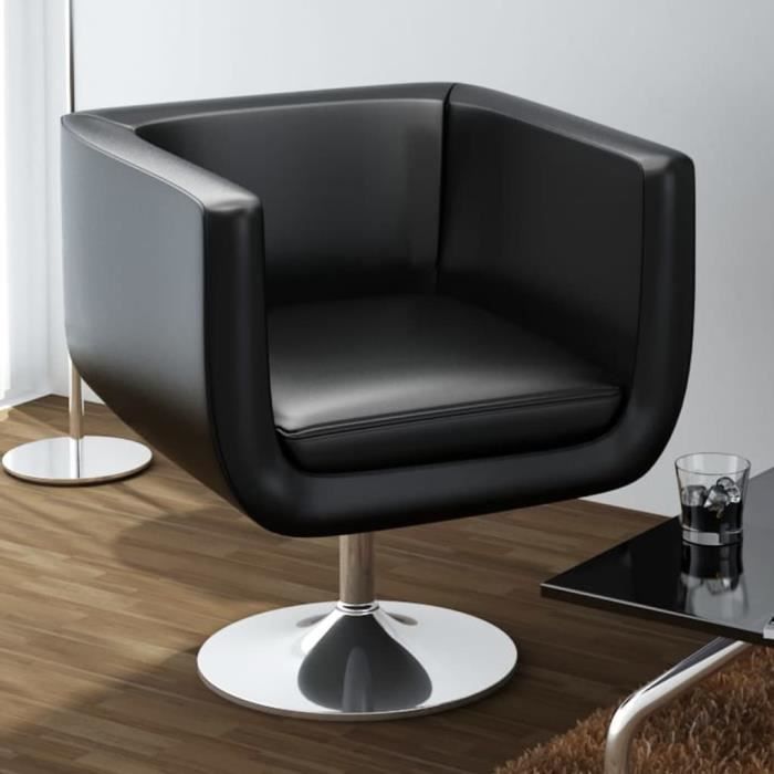chaise de bar cuir artificiel noir fauteuil de bar chaise scandinave contemporain