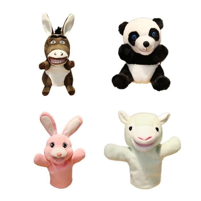 10 Marionnettes à Doigt Animaux - Jouet Éducatif Pour Enfants