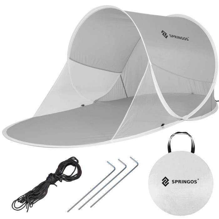 Mini Parasol De Plage Tente Plage Pop Up Tente Pour Plage Automatique Tente De Plage Pop-Up Anti- UV - Portable Et Rapide à Installer - Bleu - Pour Famille Ou Bébé Tente