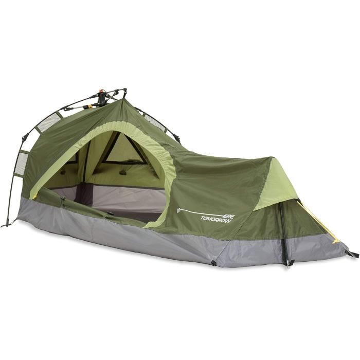 Tente 1 Place Ultralégère – Imperméable Et Compacte – Pour Randonnée Et Camping