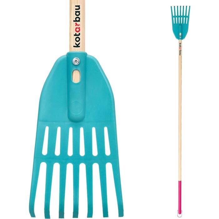 Râteau Plastique 32 Dents KERBL - Pour Jardin Et Agriculture