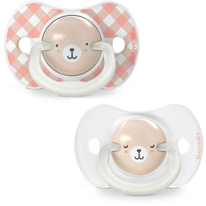 Lot de 2 sucettes symétriques SUAVINEX Night&Day Wild&Free SX Pro 0 à - vue 3