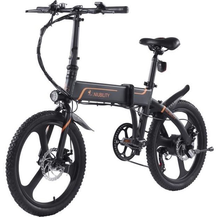 V lo lectrique NIUBILITY B20 20 pouces 42V 10.4Ah 350W V lo