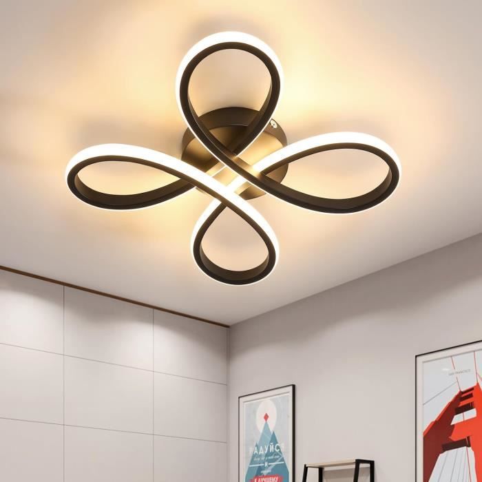 Plafonnier LED 30W, Lampe de plafond en forme Star moderne pour