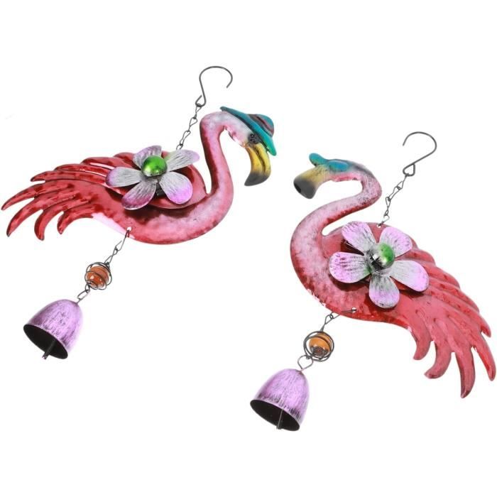 Carillons Éoliens Japonais En Verre - Lot De 2 (Rose Et Violet) - Cloches à Vent Main Pour Décoration Maison Et Cadeau